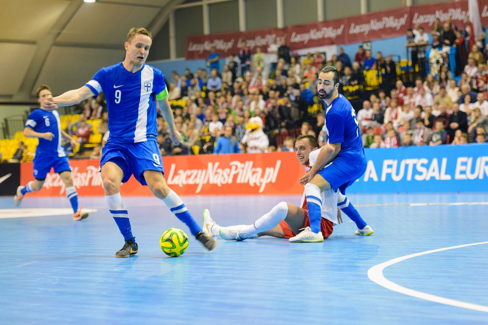 FUTSAL: Polska - Finlandia. Fot. Łukasz Jaracz
