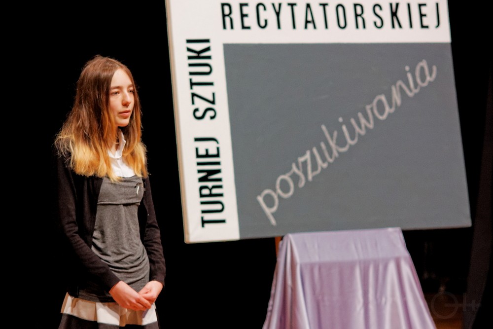 I Turniej Sztuki Recytatorskiej "Poszukiwania". Fot. Paweł Fiejdasz
