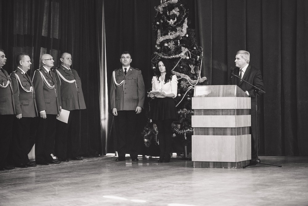 Pożegnanie komendanta - insp. Adama Pietrzkiewicza. Fot. Łukasz Jaracz