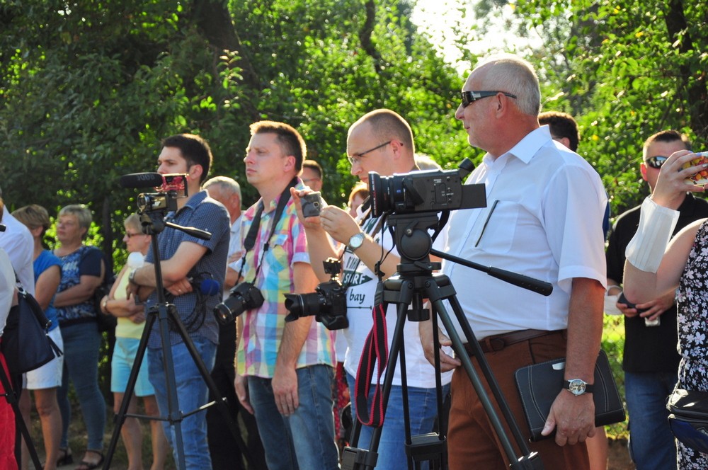 Protestowali przeciwko spalarni w Jedliczu!. Fot. Piotr Dymiński