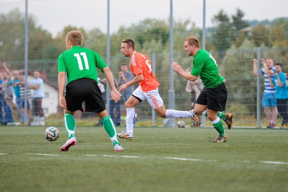 Przełęcz Dukla 1:5 Karpaty Krosno. Fot. Łukasz Jaracz