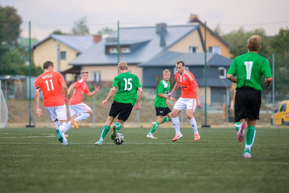 Przełęcz Dukla 1:5 Karpaty Krosno. Fot. Łukasz Jaracz