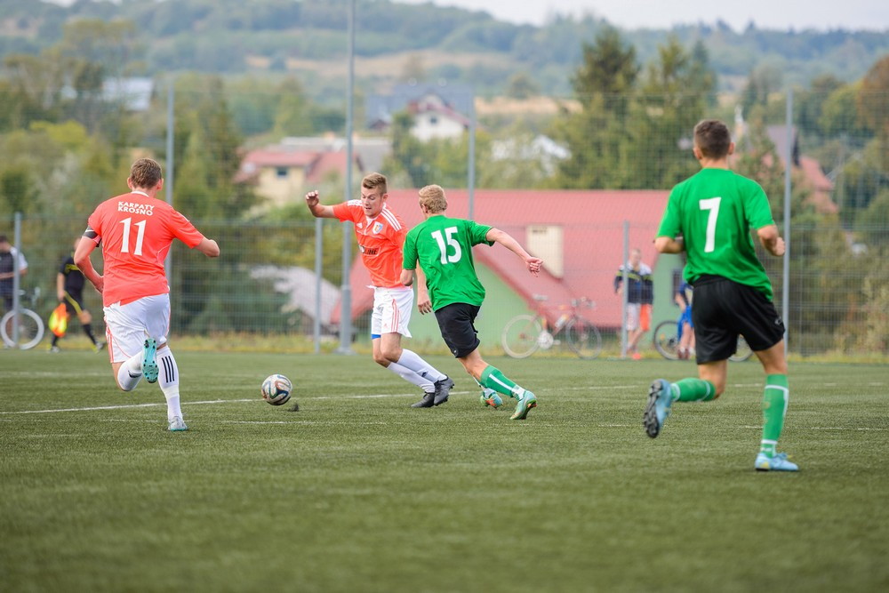 Przełęcz Dukla 1:5 Karpaty Krosno. Fot. Łukasz Jaracz