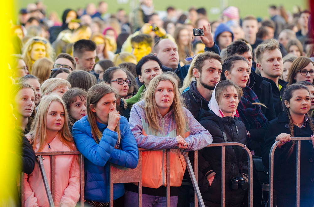 Püdelsi z koncertem w Krośnie. Fot. Karol Słomka