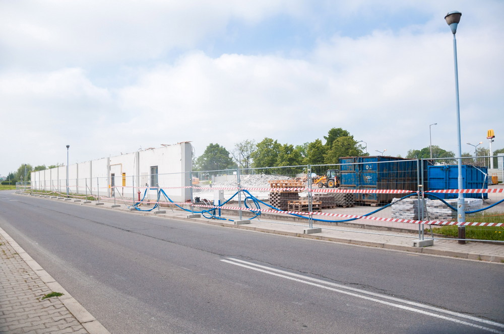 Lidl buduje nowy pawilon przy Lwowskiej. Fot. Mateusz Głód