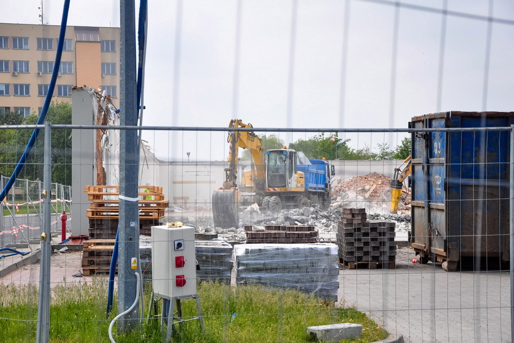 Lidl buduje nowy pawilon przy Lwowskiej. Fot. Mateusz Głód