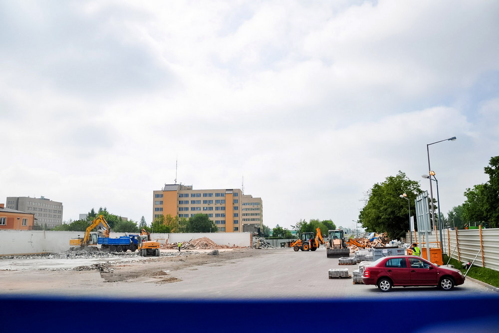 Lidl buduje nowy pawilon przy Lwowskiej. Fot. Mateusz Głód