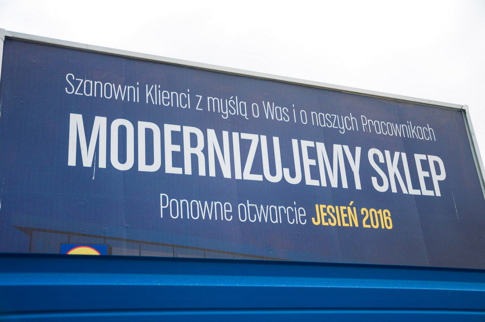 Lidl buduje nowy pawilon przy Lwowskiej. Fot. Mateusz Głód