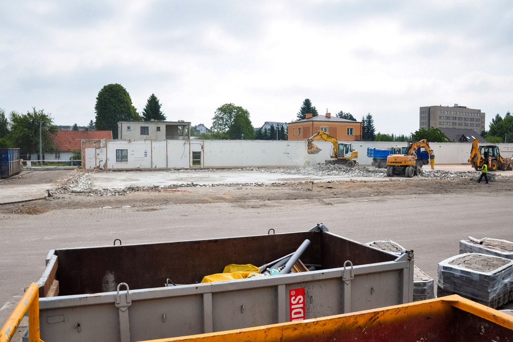 Lidl buduje nowy pawilon przy Lwowskiej. Fot. Mateusz Głód