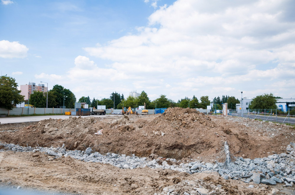 Lidl buduje nowy pawilon przy Lwowskiej. Fot. Mateusz Głód