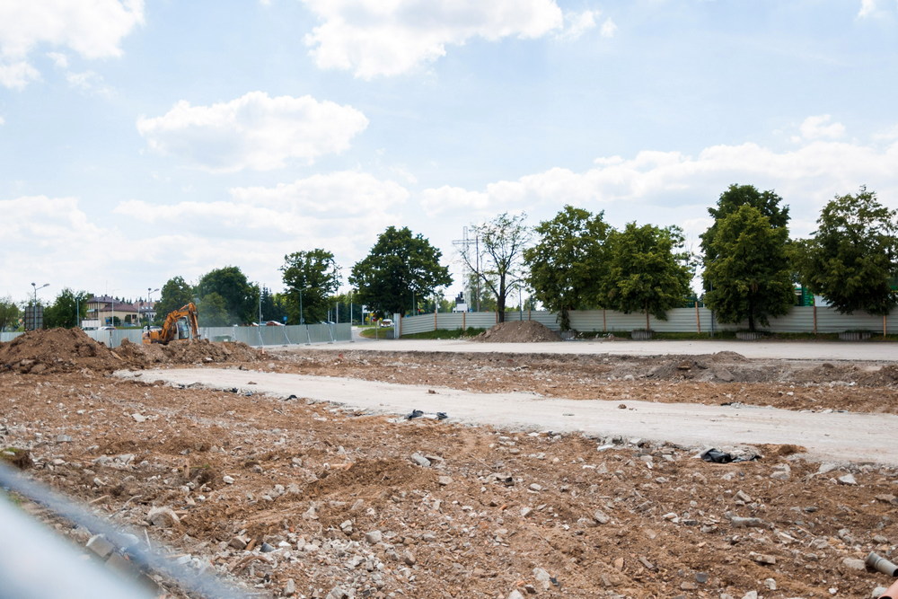 Lidl buduje nowy pawilon przy Lwowskiej. Fot. Mateusz Głód