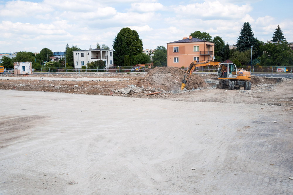 Lidl buduje nowy pawilon przy Lwowskiej. Fot. Mateusz Głód