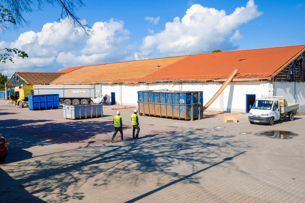 Lidl buduje nowy pawilon przy Lwowskiej. Fot. Mateusz Głód