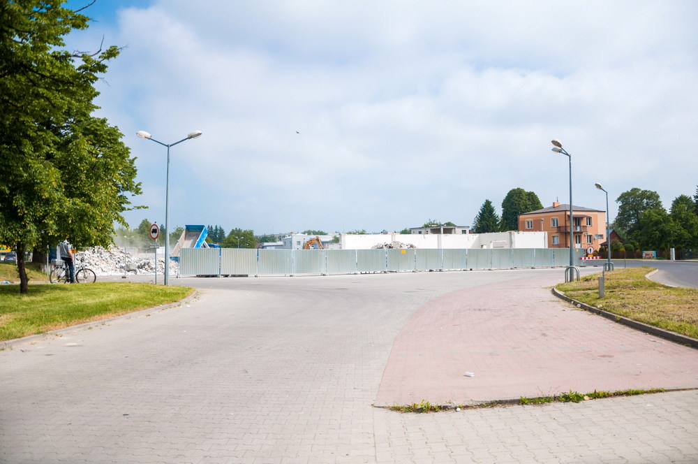 Lidl buduje nowy pawilon przy Lwowskiej. Fot. Mateusz Głód