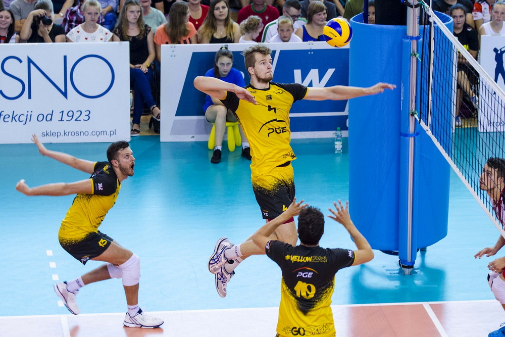 Asseco Resovia Rzeszów - PGE Skra Bełchatów. Fot. Karol Słomka