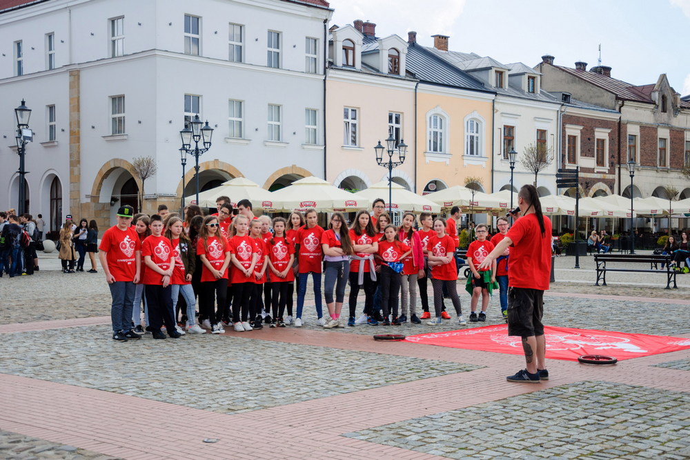 "Rower Pomaga". Fot. Piotr Dymiński