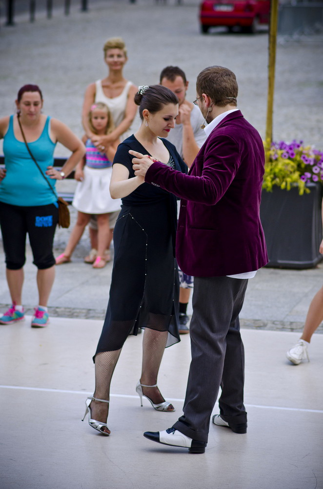 Na Rynku zatańczyli Tango! Fot. Karol Słomka