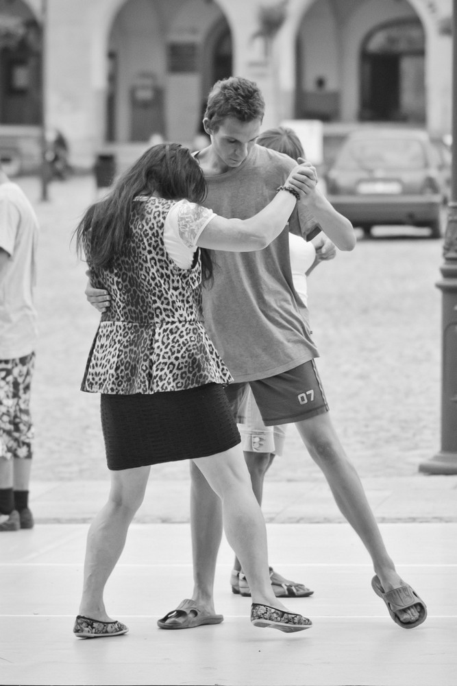 Na Rynku zatańczyli Tango! Fot. Karol Słomka