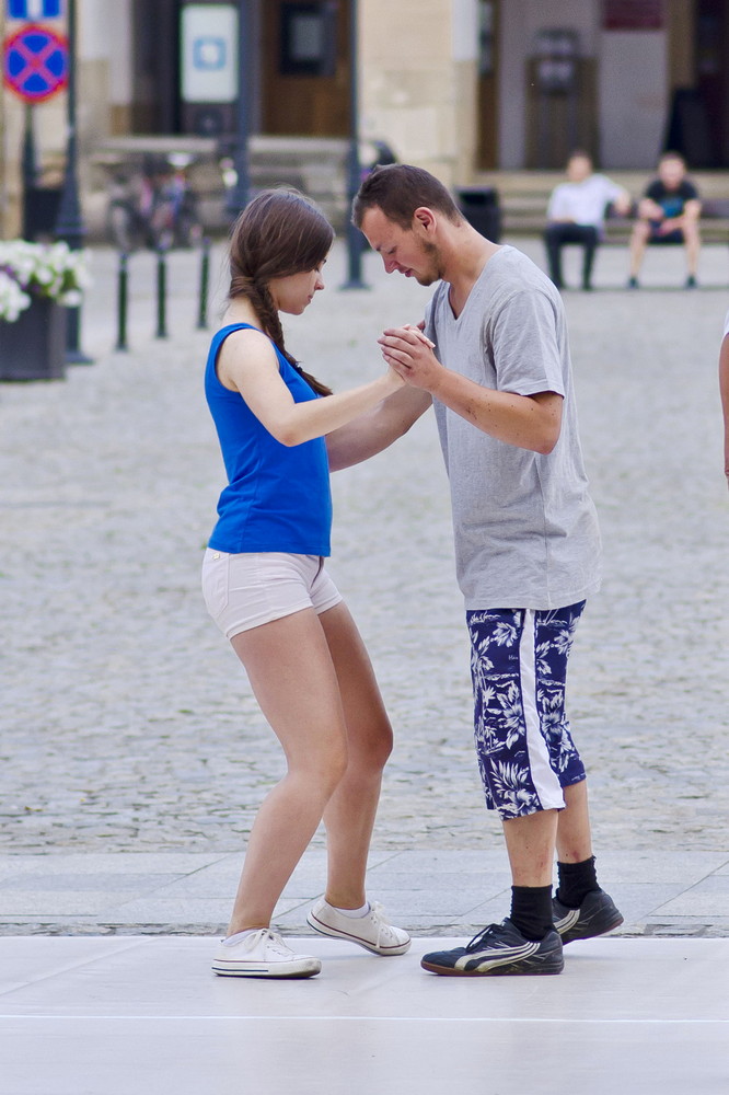 Na Rynku zatańczyli Tango! Fot. Karol Słomka