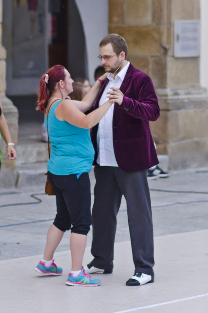 Na Rynku zatańczyli Tango! Fot. Karol Słomka