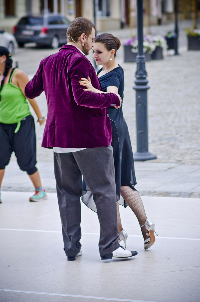 Na Rynku zatańczyli Tango! Fot. Karol Słomka