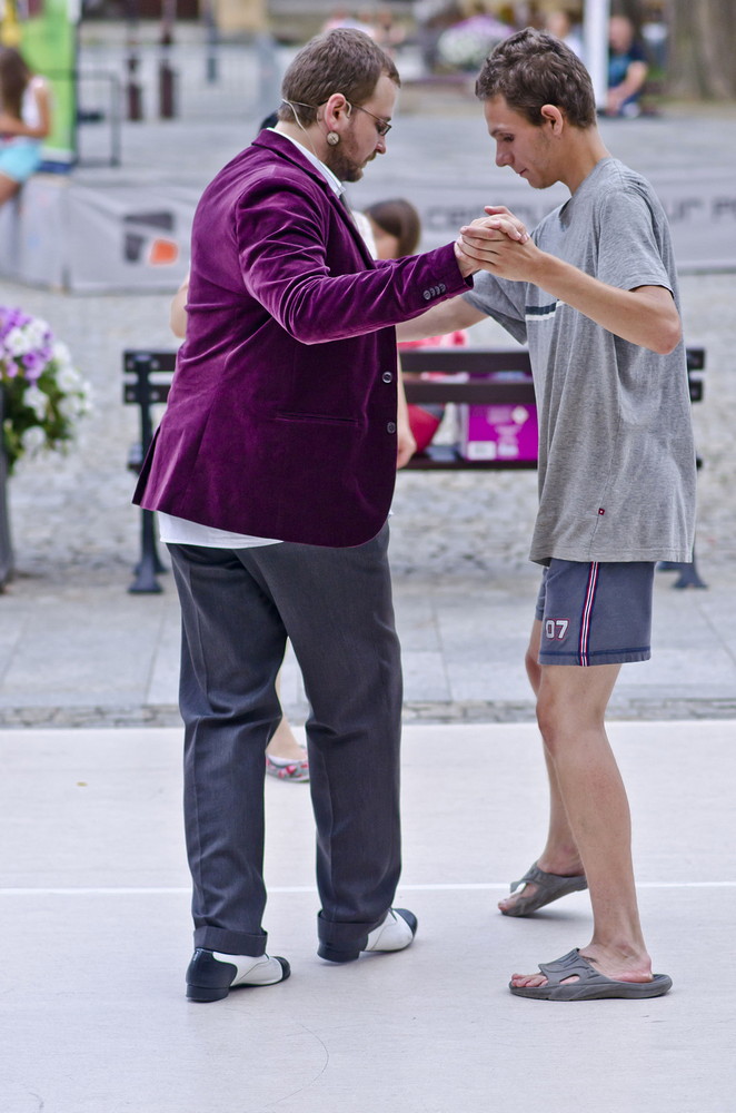 Na Rynku zatańczyli Tango! Fot. Karol Słomka