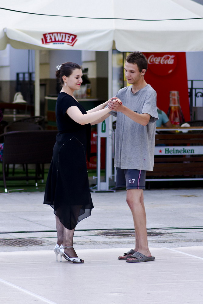 Na Rynku zatańczyli Tango! Fot. Karol Słomka