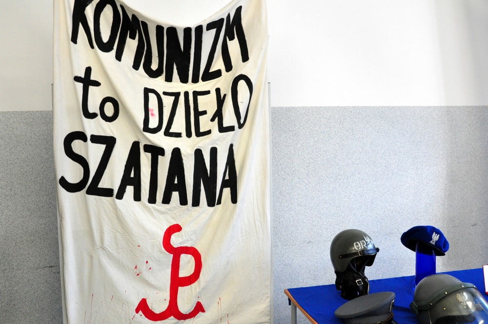 35. rocznica stanu wojennego. Wystawa w "Mechaniku". Fot. Piotr Dymiński
