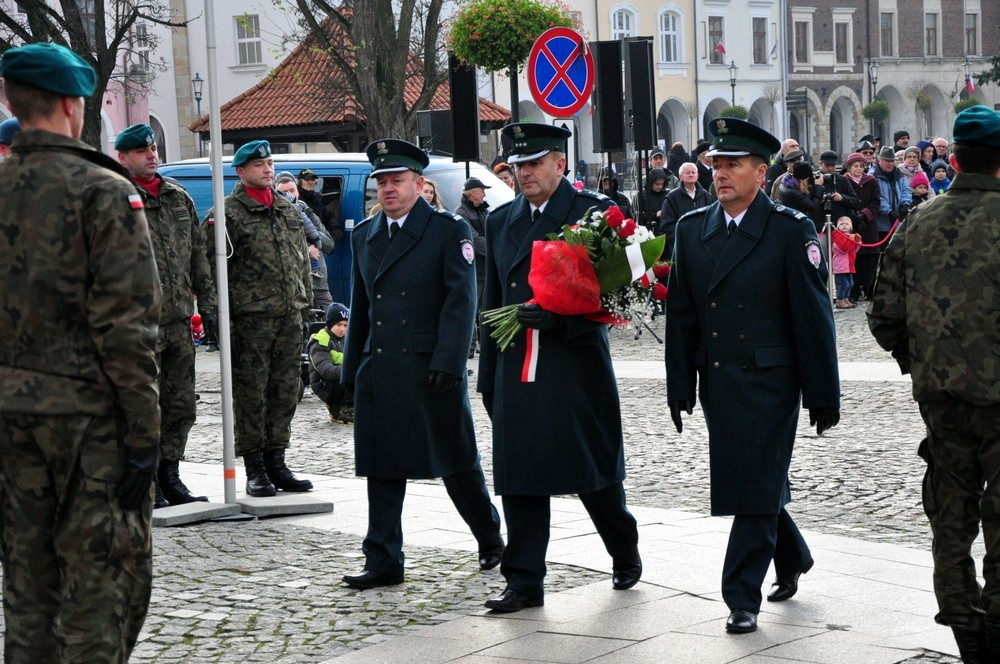 W Krośnie uczczono Święto Niepodległości. Fot. Piotr Dymiński