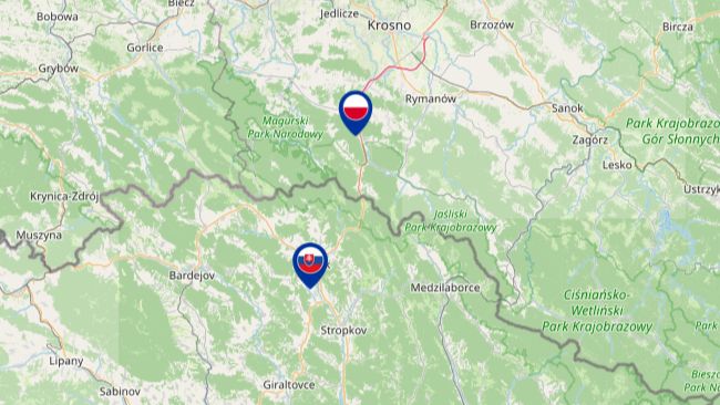 Rowerowe połączenie Dukli ze Svidnikiem