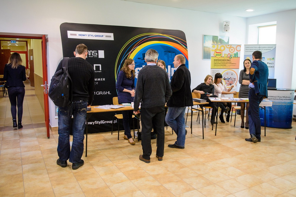 II Targi Edukacji i Zatrudnienia PWSZ Krosno. Fot. Łukasz Jaracz