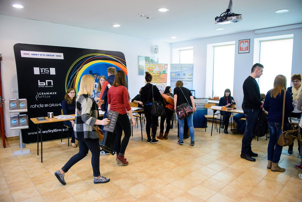 II Targi Edukacji i Zatrudnienia PWSZ Krosno. Fot. Łukasz Jaracz