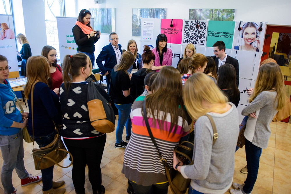 II Targi Edukacji i Zatrudnienia PWSZ Krosno. Fot. Łukasz Jaracz