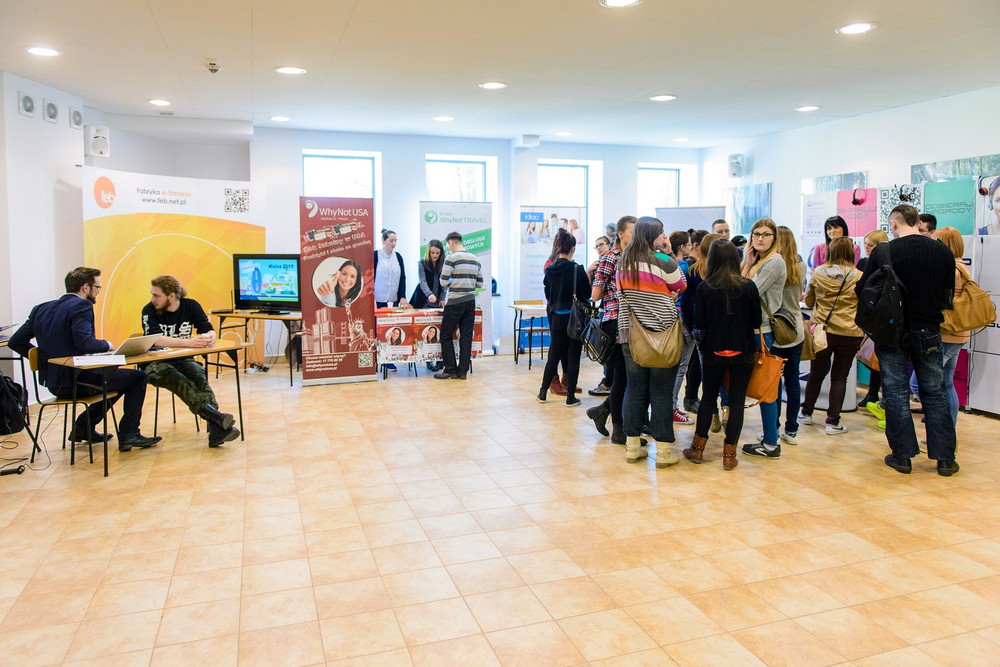 II Targi Edukacji i Zatrudnienia PWSZ Krosno. Fot. Łukasz Jaracz