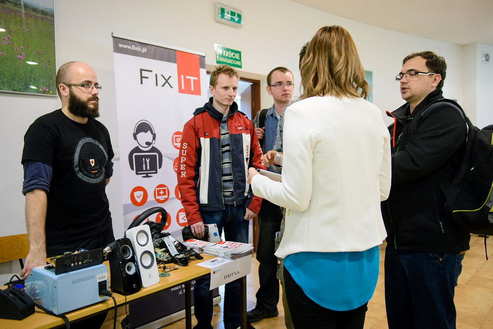 II Targi Edukacji i Zatrudnienia PWSZ Krosno. Fot. Łukasz Jaracz