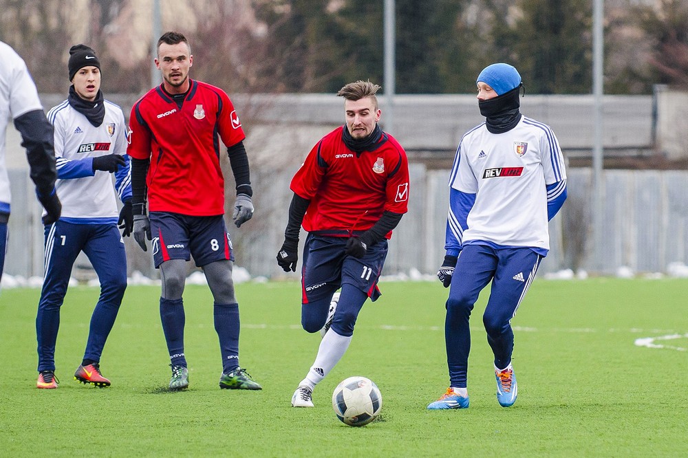 Tesla Stropkov - Karpaty Krosno. Fot. Karol Słomka