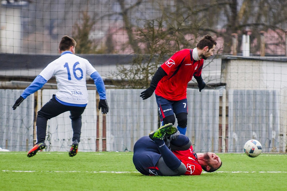Tesla Stropkov - Karpaty Krosno. Fot. Karol Słomka