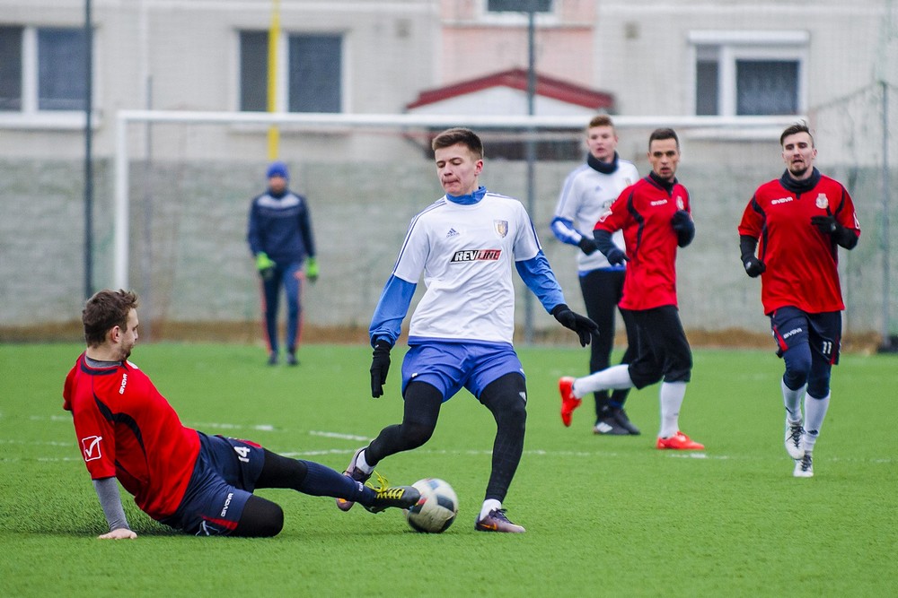 Tesla Stropkov - Karpaty Krosno. Fot. Karol Słomka