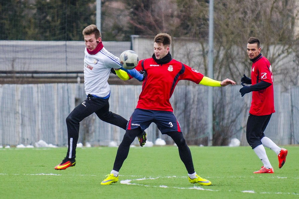 Tesla Stropkov - Karpaty Krosno. Fot. Karol Słomka