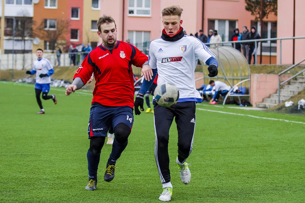 Tesla Stropkov - Karpaty Krosno. Fot. Karol Słomka