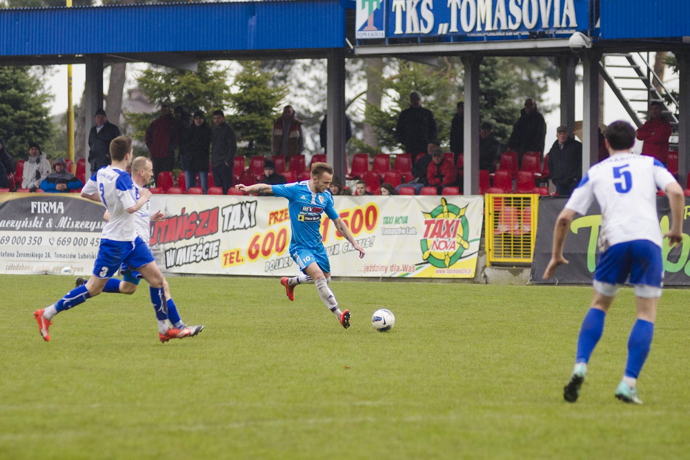 Tomasovia Tomaszów Lubelski - Karpaty Krosno. Fot. Tomek Jerzak