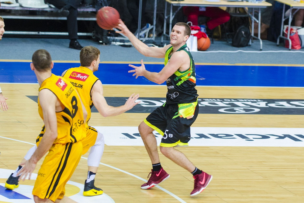Puchar Polski: Trefl Sopot - Miasto Szkła Krosno. Fot. Karol Słomka