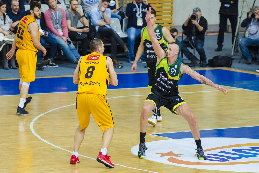 Puchar Polski: Trefl Sopot - Miasto Szkła Krosno. Fot. Karol Słomka