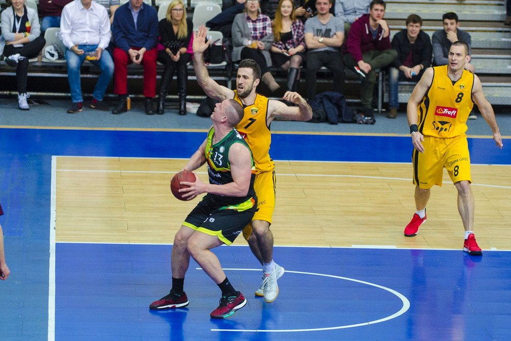 Puchar Polski: Trefl Sopot - Miasto Szkła Krosno. Fot. Karol Słomka