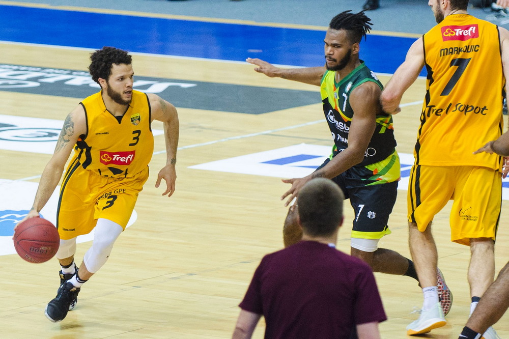 Puchar Polski: Trefl Sopot - Miasto Szkła Krosno. Fot. Karol Słomka