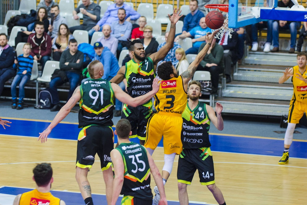 Puchar Polski: Trefl Sopot - Miasto Szkła Krosno. Fot. Karol Słomka