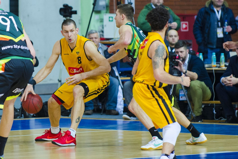 Puchar Polski: Trefl Sopot - Miasto Szkła Krosno. Fot. Karol Słomka