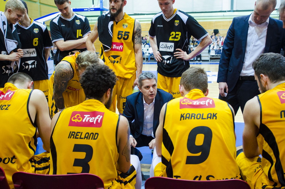 Puchar Polski: Trefl Sopot - Miasto Szkła Krosno. Fot. Karol Słomka