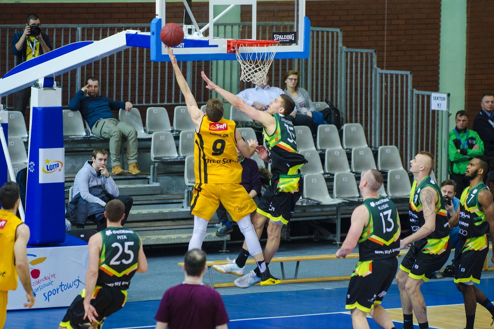 Puchar Polski: Trefl Sopot - Miasto Szkła Krosno. Fot. Karol Słomka