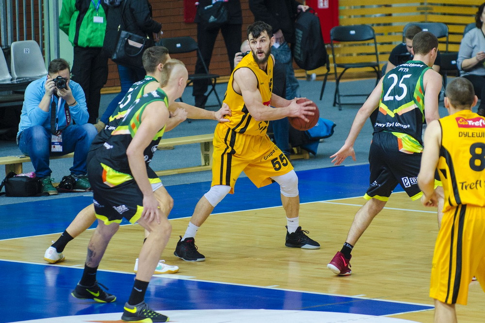 Puchar Polski: Trefl Sopot - Miasto Szkła Krosno. Fot. Karol Słomka